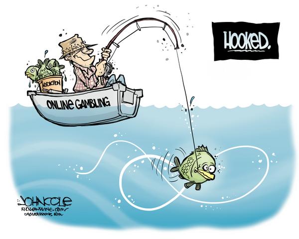 Online gambling addiction