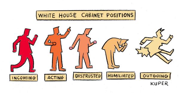 Trump White House Cabinet Positions