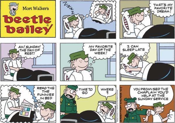 Beetle Bailey for 4/19/2026