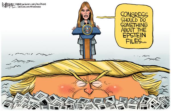 Melania and the Epstein Files