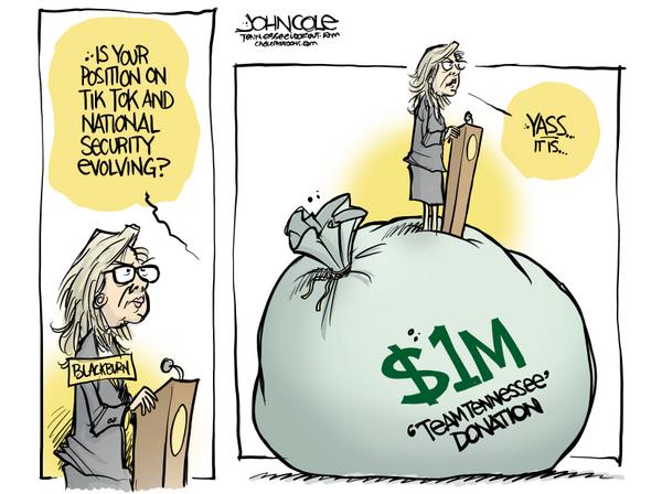 TN Marsha Blackburn and Jeff Yass donation