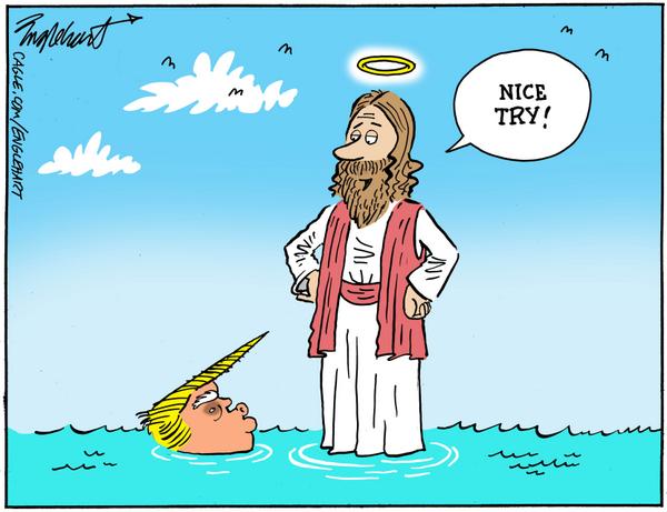 Trump Compares Himself To Jesus