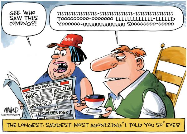 The long 'I told you so'