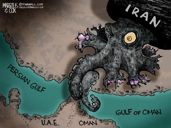 Iran Choking the Strait of Hormuz