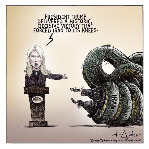 Karoline Leavitt says Trump won the Iran war