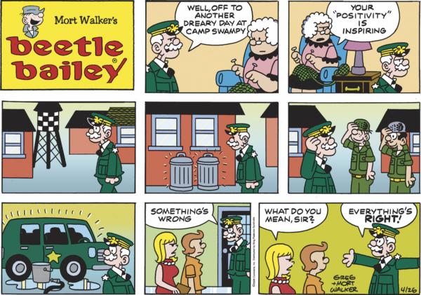 Beetle Bailey for 4/26/2026