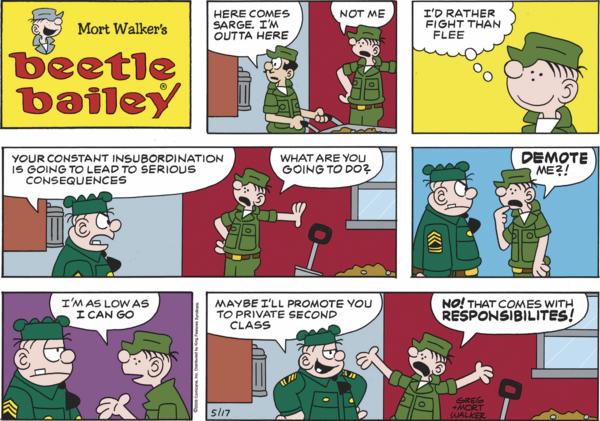 Beetle Bailey for 5/17/2026