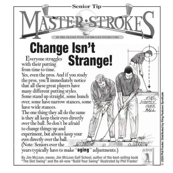 Master Strokes for 5/25/2026