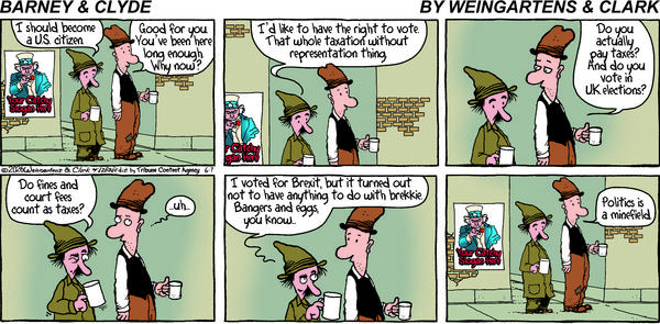 Barney & Clyde for 6/7/2026