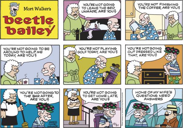 Beetle Bailey for 5/31/2026