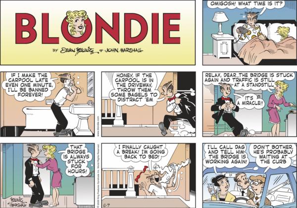 Blondie for 6/7/2026