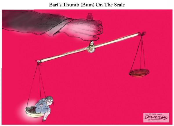Jeff Danziger for 6/9/2026