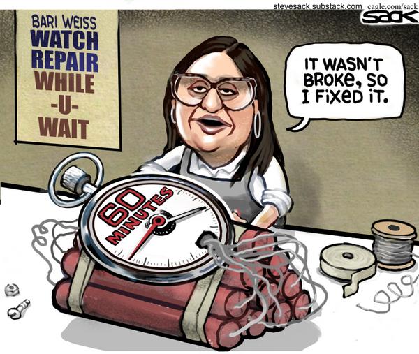 Bari Weiss 60 Minutes Bomb