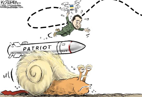 Missile shortage in Ukraine