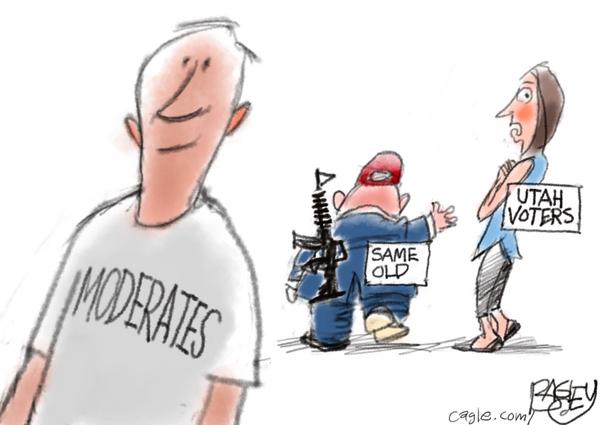 Moderates and Same Old Utah Voters