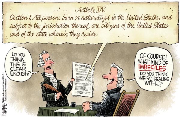Founding Fathers Debate Birthright Citizenship