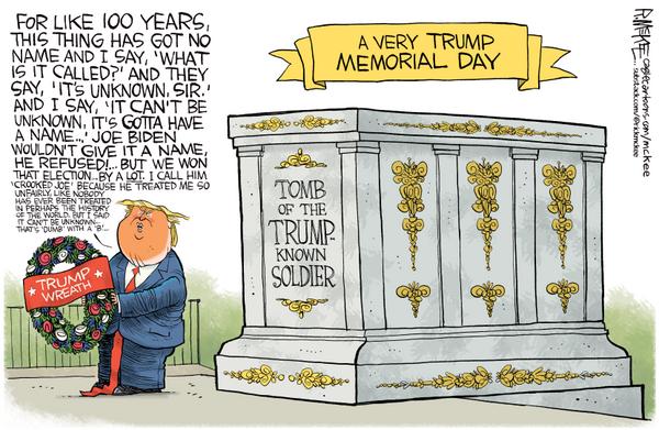 Trump Unknown Soldier Tomb