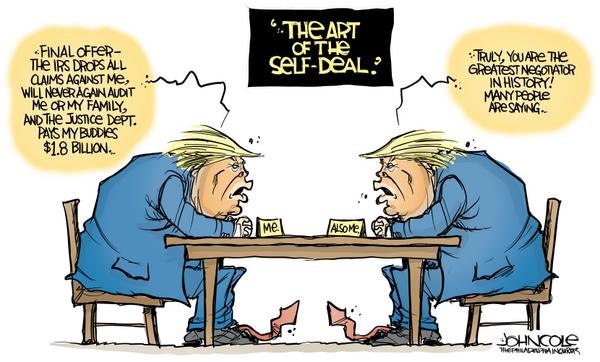 Trump's art of the self-deal