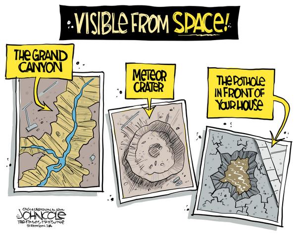 Pothole season