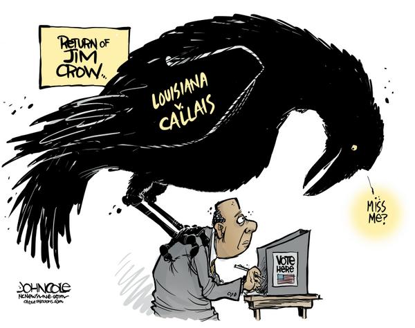 Jim Crow returns