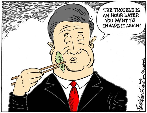 China, Xi  And Taiwan