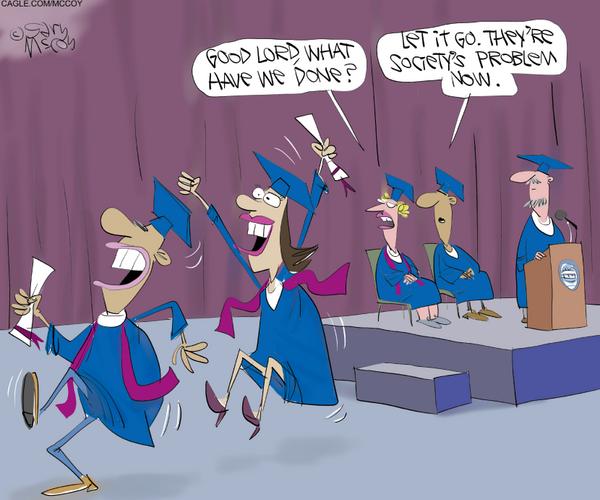 Main Character Syndrome at Graduation