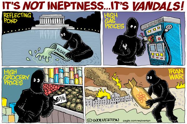 It's All the Fault of Vandals