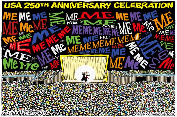 250th Anniversary Celebration All About Trump