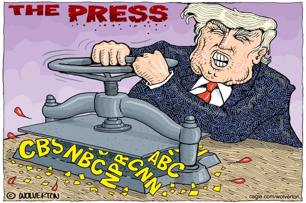 Trump Oppressing the Free Press