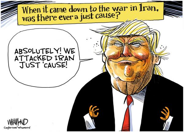 The Just Cause for Iran War