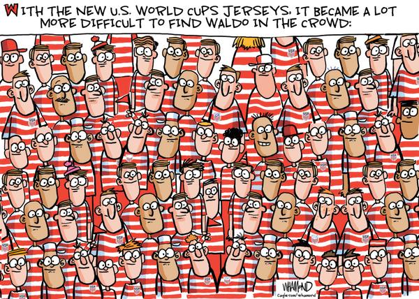 New World Cup jerseys