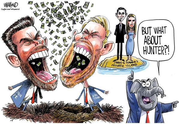 Trump family grift