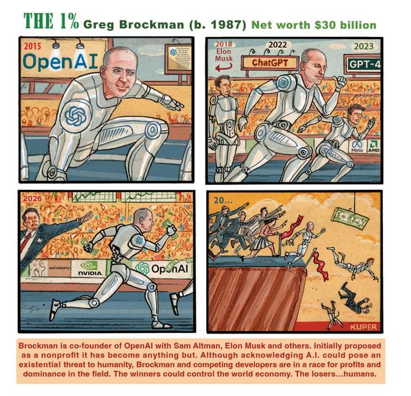 OpenAI Co-Founder Greg Brockman's Existential Race