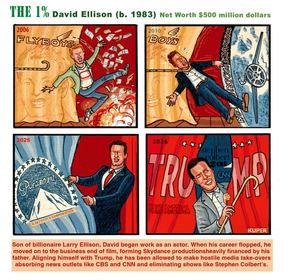 David Ellison: The Man Who Got Colbert Fired