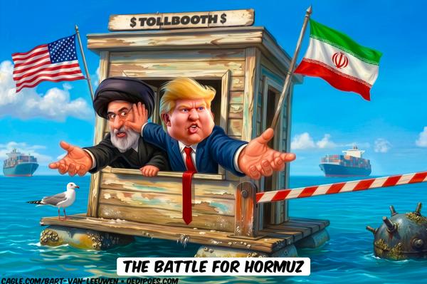 Trump Iran Leaders Hormuz Tollbooth