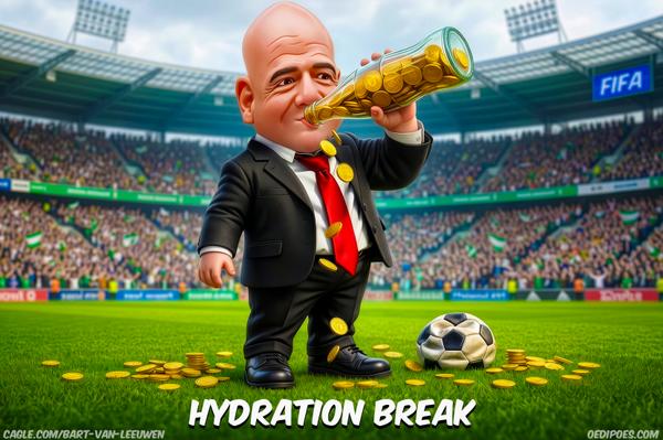 FIFA introduces mandatory hydration breaks
