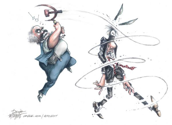 Communism Splitting Democrat Party