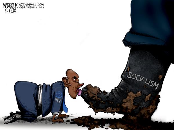 NY Democrat Licks Socialism Boot