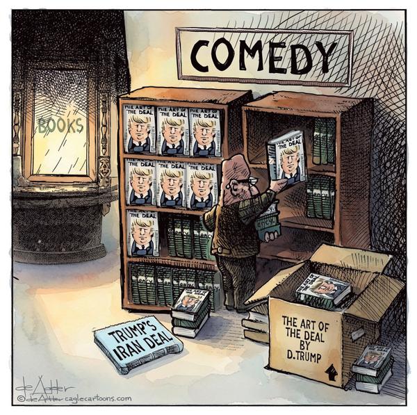 Trump's Art of the Deal moves to Comedy