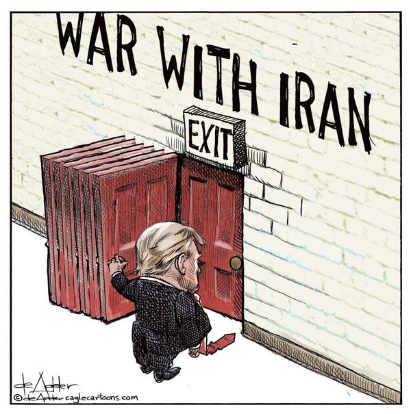 Trump looks for exit in Iran war