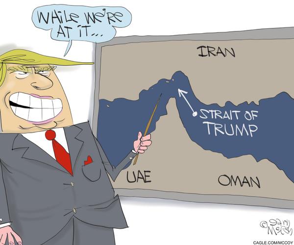 Trump Renames Strait of Hormuz