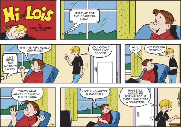 Hi and Lois 7/19/2026