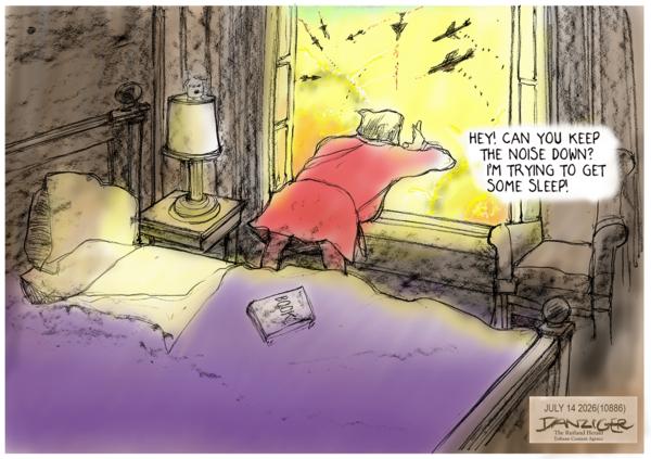 Jeff Danziger for 7/13/2026