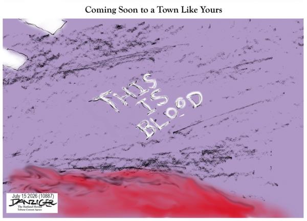 Jeff Danziger for 7/14/2026