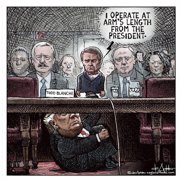 Todd Blanche Testifies Arm's Length From Trump