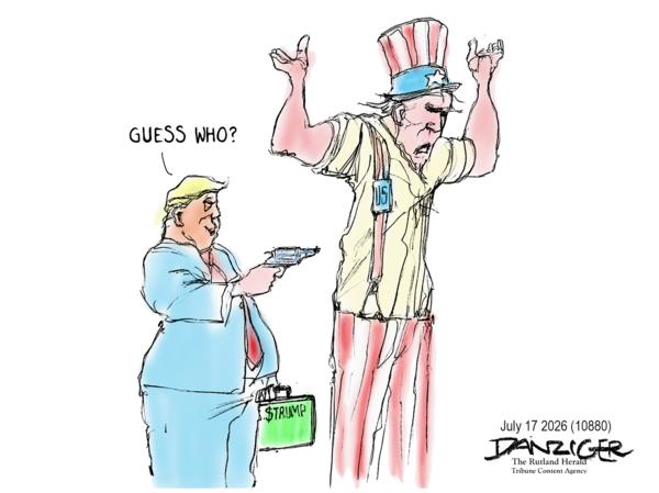 Jeff Danziger for 7/17/2026