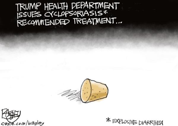 Trump Health Department Diarrhea Treatment