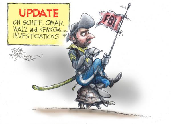FBI Investigations Crawl on Turtle