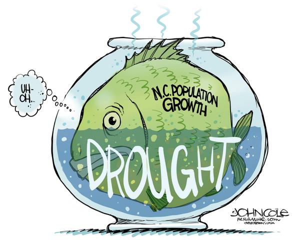 NC Population Growth Amid Drought