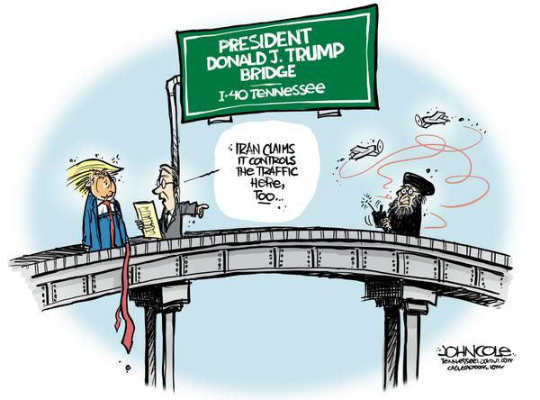 Iran Claims Control of Trump Bridge